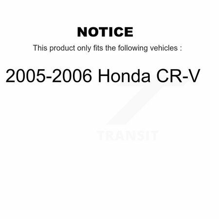 Cmx Rear Left Disc Brake Caliper For 2005-2006 Honda CR-V SLC-19B2911